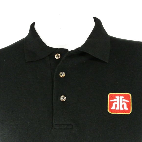 HOME HARDWARE Store Employee Uniform Polo Shirt Black NEW Size M Medium - Picture 2 of 7